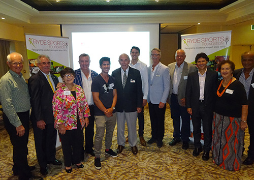 Photo of members and guests at the Ryde Business Forum