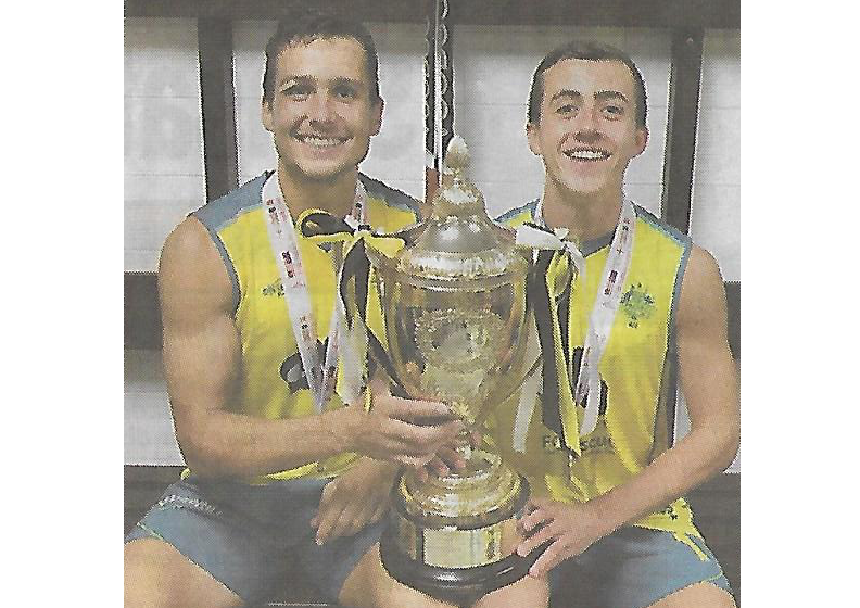 Photo of Tom Craig and Lachlan Sharp copyright TWT 14 March 2018